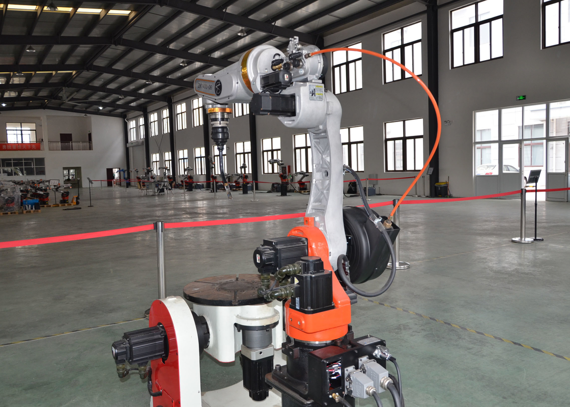 Industrial Laser Welding Robot System , High Precision Robotic Welding Machine