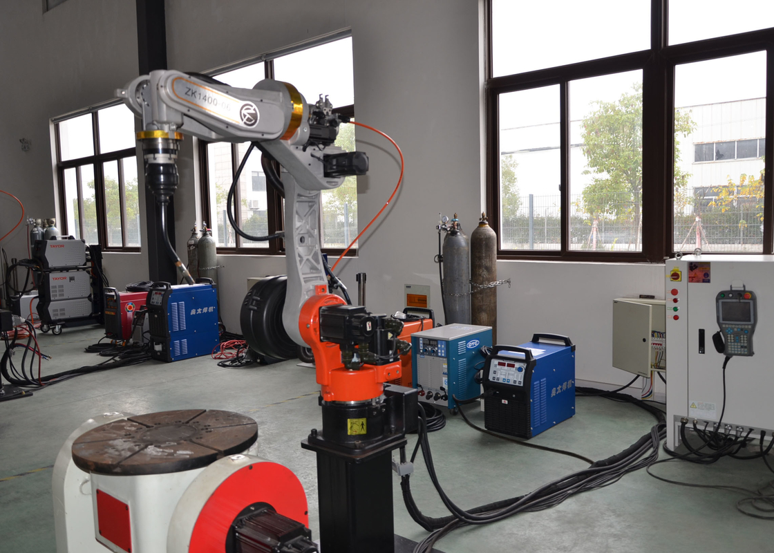 Competitive Price Industrial Automatic MIG / TIG Laser 6 Axis Welding Robot Machine