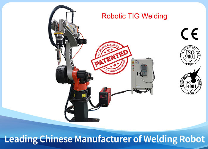 Industrial Robotic Arm 6 Axis Gas Shielded Welding Robot MIG For Stainless Steel