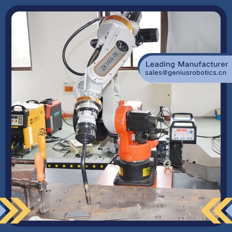 Easy Maintenance 6 Axis Robotic Welding Equipment With +/- 0.03mm Posiontioning Accuracy