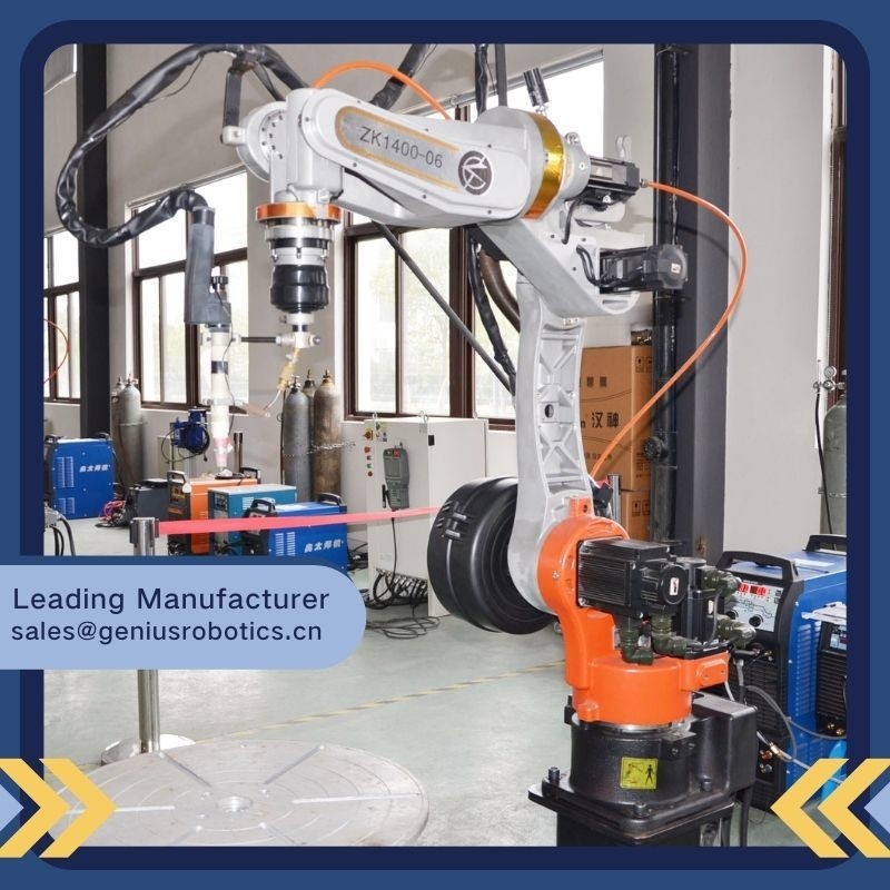 Length 6M Automatic Mig Welding Robot For Steel Column