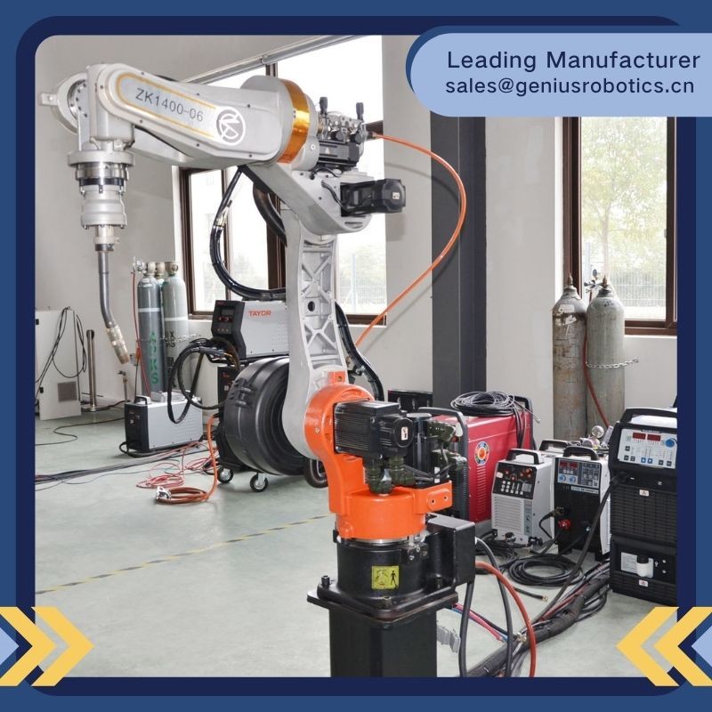Payload 6Kg Robotic Welding Automation Equipment AOTAI Welding Power Source
