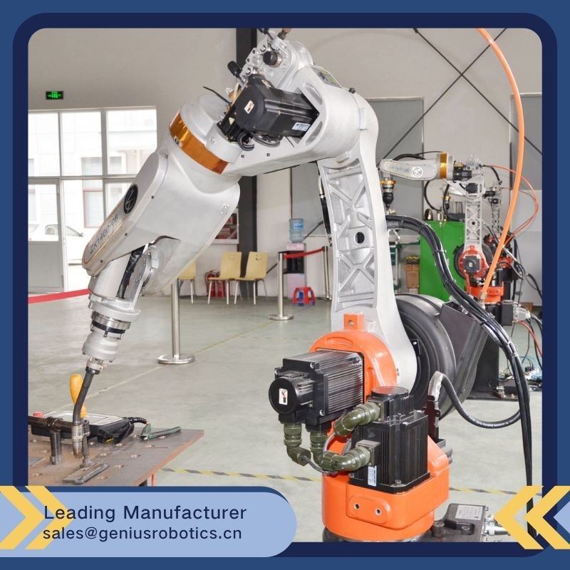 Automotive Parts Robotic Welding Machine Payload 6Kg Positioning Adjustable