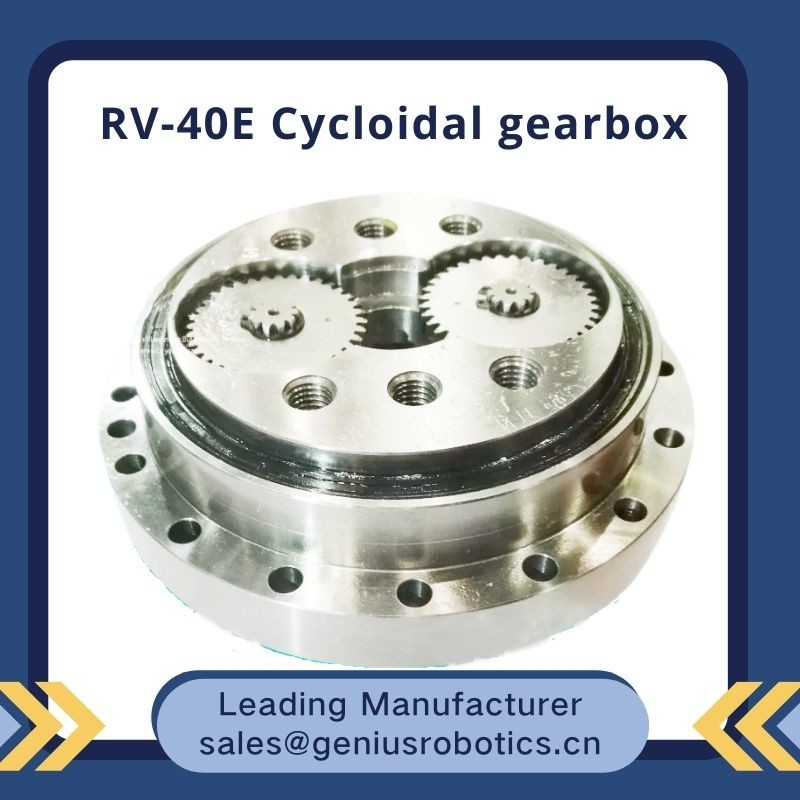 2 Stage Reduction Cycloidal Gearbox High Torsional Rigidity RV Gearbox