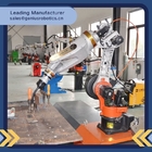 Accuracy ±0.03mm Robotic Mig Welding Machine Smoothly Wire Feeding With Dis Collision Device