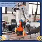 Economical Industrial ARC Welding Robots With Welding Positioner Rotating Table