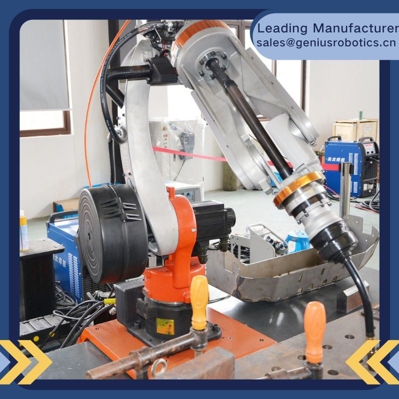 The 7th Axis Linear Movement Industrial Welding Robots ARC MIG TIG Welding