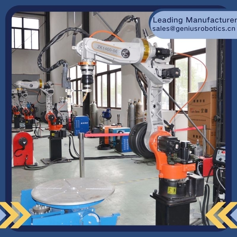 CNC Automatic Robotic Tig Welding Machine Servo Motor Articulated Integrated Design