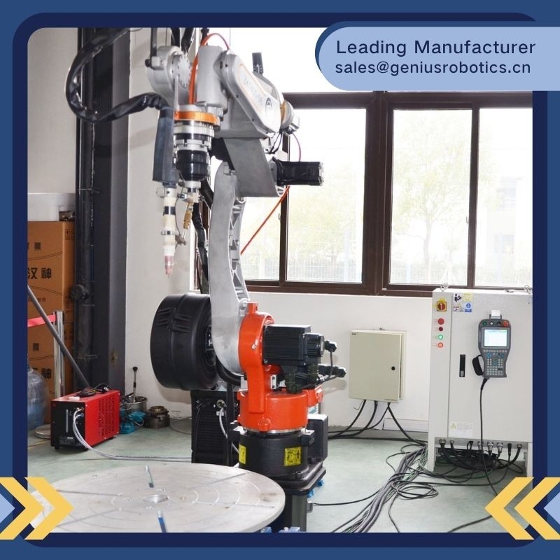 Economical Automatic Robotic Tig Welding Machine Customized With Laser Seam Track System