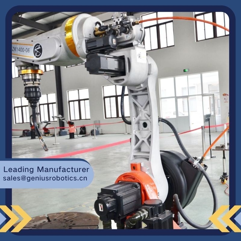 1400mm Robotic Aluminum Welding Aluminum Mig Welding Robot Long Service Life For Truss