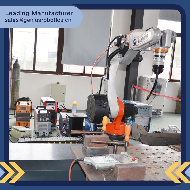 Long Arm Length 2000mm Customized Positioner Arc Welding Robots Mig Welding