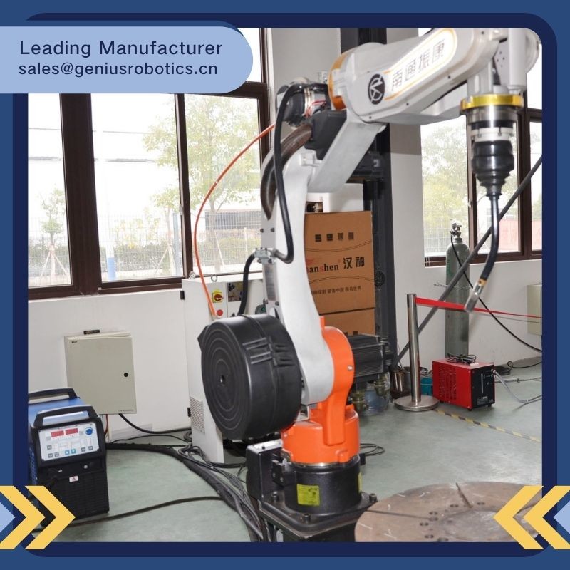 10kg Payload Robotic Welding Machine , Automated Welding Systems For Steel Rack