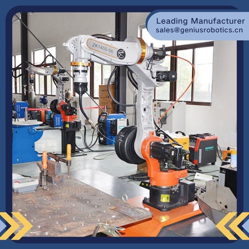 Industrial Robotic Welding Machine With Sight For Metal Frame Electric Drive