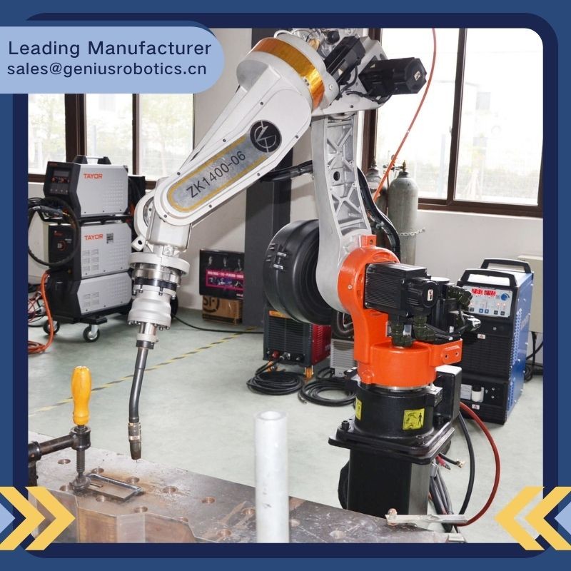 MIG Robotic Aluminum Welding Industrial Welding Robots 6 Axis Manipulator